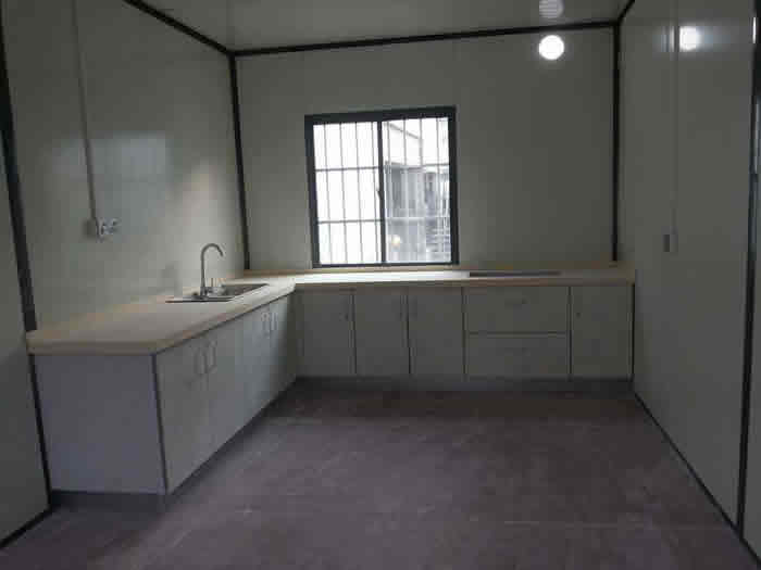 两层住人集装箱厨房厕所-北京天下安居集装箱活动房